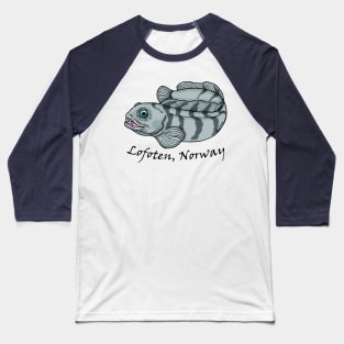 Wolffish Lofoten Baseball T-Shirt